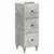 Ormar s ladicama Betonska siva 33 x 34,5 x 90 cm