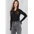 Trend Alacati Stili Ženska bluza Alc-X14839, Crna