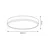 LED plafonsko svetlo MAQ LED/50W/230V 3000/4000/6500K IP40 crna