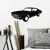 Wallity Zidna dekoracija Chevrolet Chevelle SS 1969 Malibu, 60 x 28 cm, Crna