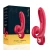 Erospace Vibrator with Tongue & Clitoral Stimulation Sweet Play A4 Red