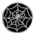 Preproga (kopalnica) KILLSTAR - Spyder Web - Black - KSRA012280