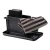 WENKO 55078100 - Organizer BLACK OUTDOOR KITCHEN 21x12 cm inox/crna