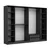Hanah Home Garderober Kate Luxe-4806, 274x210x52 cm, Antracit