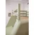 Pograd z dvosedom Savio - 90x200/140x200 cm - olive