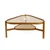 Hanah Home klub sto Capella 95, 95 cm, orah / travertin