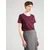 VERO MODA Majica VMPAULA vinsko rdeča