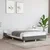 Vidaxl Posteljni okvir brez vzmetnice temno siva 120x190 cm blago