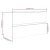 Vidaxl Omarica za umivalnik dim. hrast 80x38,5x45 cm konstruiran les