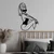 Atelier Del Sofa Zidna dekoracija Cool Woman, 50x70 cm, 1.5 mm, Crna