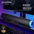 Skyworth Bluetooth desktop zvučnik, RGB, Crni