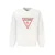 GUESS JEANS SWEATSHIRT WITHOUT ZIP MEN WHITE