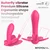 InToYou App Series Wingy Butterfly Vibrator with App Peach Red