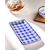 MADAME COCO Reve Bleu Tanjir za serviranje, 22.5x12.2x2.2cm, Plavo-beli