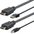 shumee Vivolink PROHDMIUSBAB5AMP adapter HDMI+USB 5m črne barve