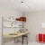 LED trak Batten 36W 120cm 4000K - črn
