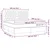 Vidaxl Box spring postelja z vzmetnico temno zelena 180x200 cm žamet