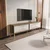 HANAH HOME TV polica Riso Walnut White