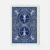 Bicycle Rider Back Blue Old Case