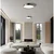 LED stropno svetlo ALENSA LED/60W/230V crno