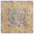 Traka za tepih MARSA Sivi 100 x 100 cm Poliester i PVC