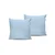 De Blue Plava Saten Jastučnica Set (2 Komada)