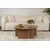 Hanah Home Klub sto Moira, O90x41cm, Braon