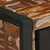 Vidaxl Nočna omarica večbarvna 40x30x51 cm trden predelan les