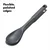 Cooking spoon, silicone, 30.5 cm, Good Grips, Black - OXO