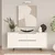 Hanah Home Komoda 160x74,3x44,5cm Bela