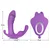 Nosivi leptir vibrator sa daljinskim (nevidljivi) crna