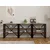 HANAH HOME Polica Prof Walnut Black