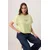 Trendyol Milla Ženska majica TWOSS26TS00201, Zelena