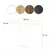 Hanah Home Komoda Ellittica 100x81x30cm Bela