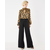 MEXX Ženske pantalone Satin, Crne