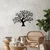 Wallity Zidna dekoracija Monumental Tree-515, 54x70 cm, 1.5 mm, Crna