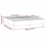 Okvir za krevet s oprugom crni 180x200 cm od umjetne kože