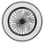 Rabalux Plafonjera sa ventilatorom Dalfon2, 40W, 48cm, 3000-6000K, Crna