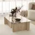 HANAH HOME Sto za dnevnu sobu Escape Travertine