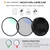 K&F 82mm 2pcs Professional Lens Filter Kit (MCUV/CPL) + Filter Pouch+Lens Cap+3pcs*Cleaning Cloth