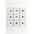 Wallxpert Slika Huhu753, 30x30cm,9 delova