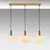 Opviq Luster Asker-15196, 87x30x130cm, IP20, Belo-zlatne boje