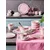 Tognana Set šoljica za kapućino Edge Shade, 4 komada, Roze-beli