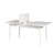 Aberto Design Set trpezarijski sto, 2 trpezarijske stolice i 2 klupe Vina Belo-Tamnoplavi