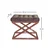 Atelier del Sofa Tabure 50x42x40cm, Bakar-Braon