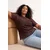 Trendyol Curve Ženska bluza Tbbss26Af00196, Braon