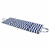B.E.S. Petrovice Beach chaise longue, modra inbela cikcak