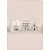 Aberto Design Dekorativni predmet SUS0225, 14x9x17 cm, Beli