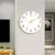 Timess Zidni sat, 35cm, Zlatne boje