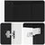 Umivaonik s policom Crna 49,5 x 44,5 x 65 cm Konstruirano drvo